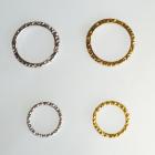 Kroužek na poprsník 43 mm, stříbrný 