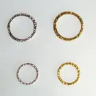Kroužek na poprsník 43 mm, zlatý 